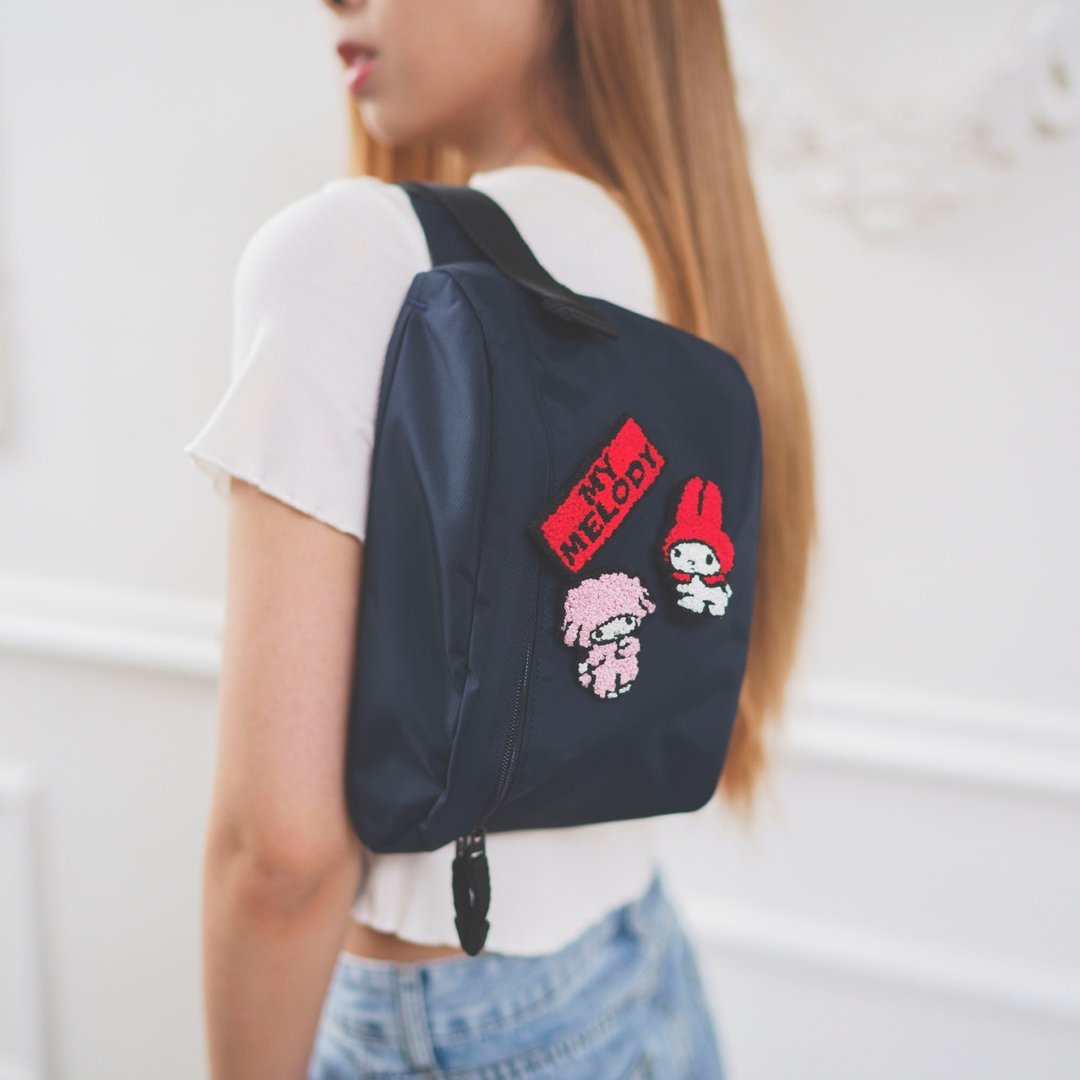 My Melody Brooch Set DIY刺绣材料包 - 编织/刺绣/羊毛毡/裁缝 - 棉 红色