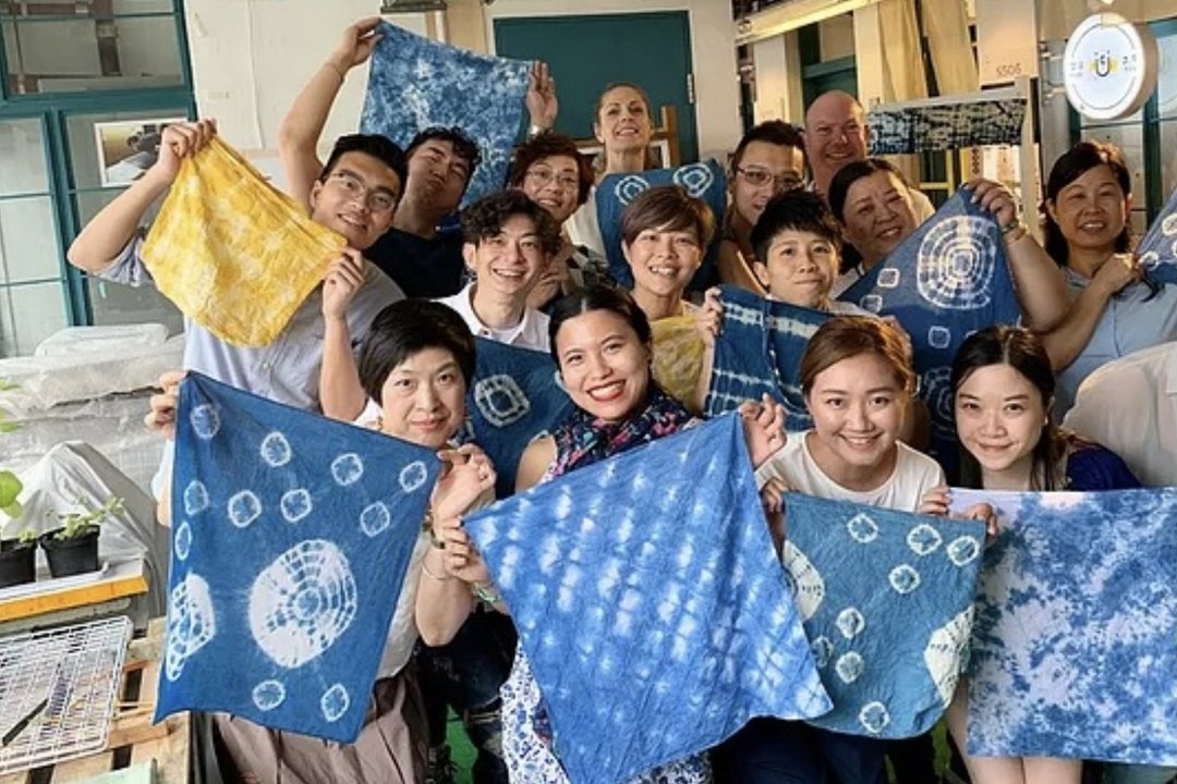 蓝染 Indigo Dyeing - 享受日本传统蓝小屋体验 - 编织/羊毛毡/布艺 - 棉 