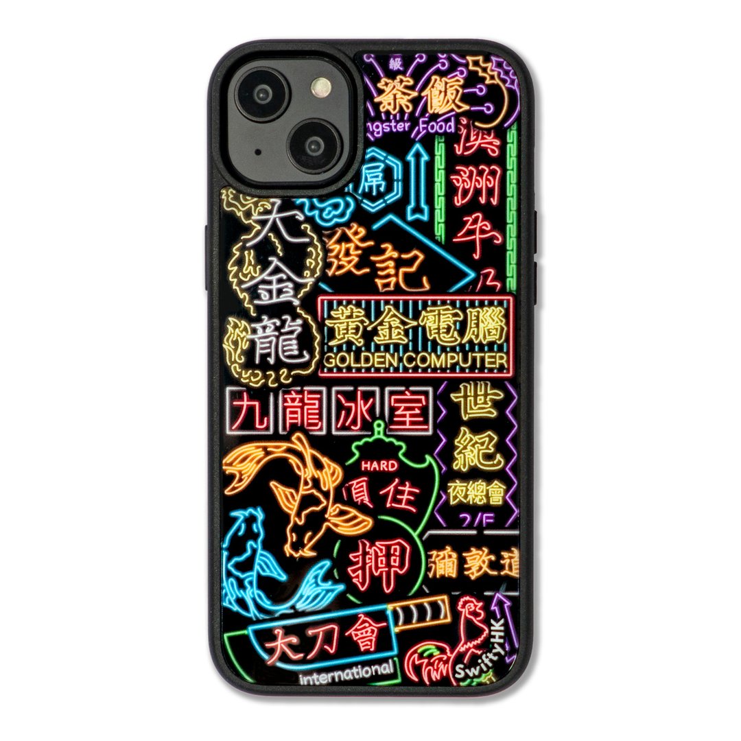 Swifty 霓虹灯手机壳  霓虹城市   (挂绳需另购) - 手机壳/手机套 - 压克力 