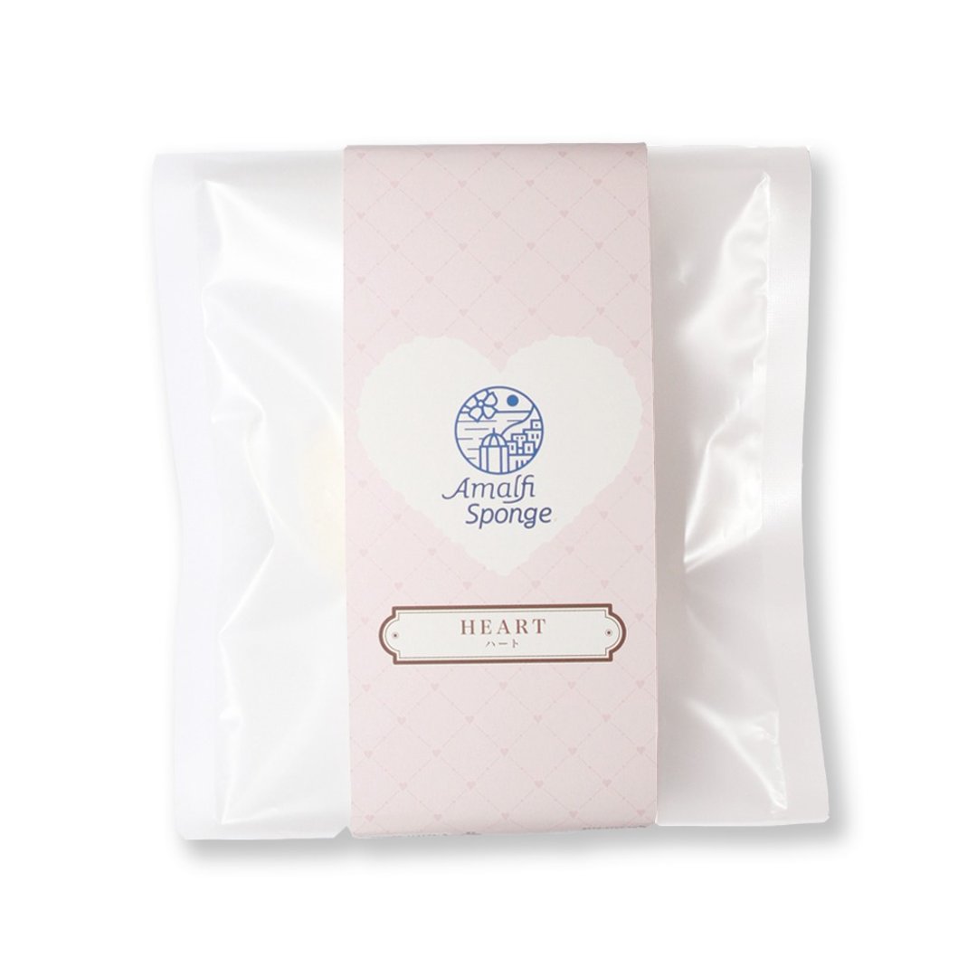 【官方授权】初雪スフレ蒟蒻海绵(爱心) - 脸部清洁/卸妆用品 - 浓缩/萃取物 粉红色