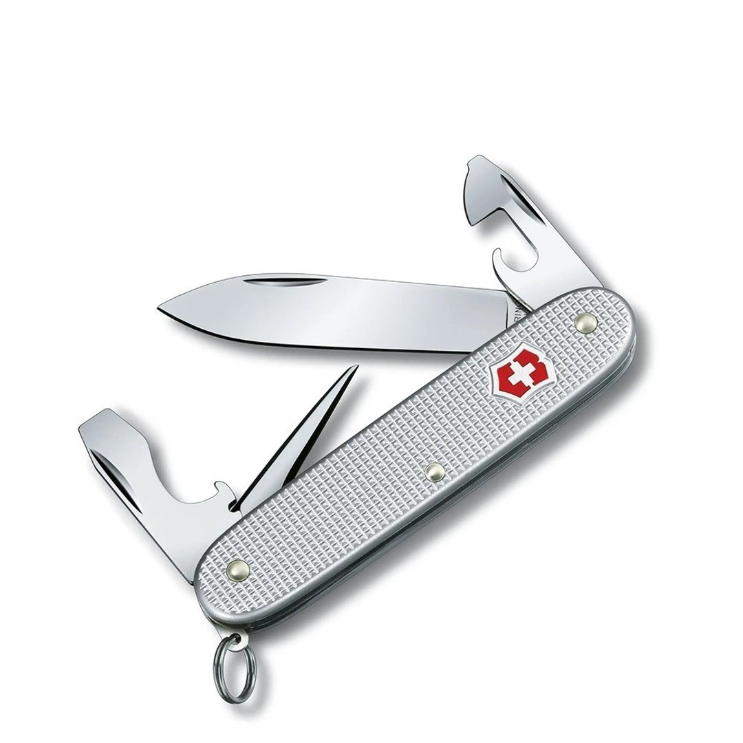 VICTORINOX 瑞士维氏 瑞士刀 Alox 8用 93mm 银 0.8201.26 - 露营用品 - 不锈钢 银色