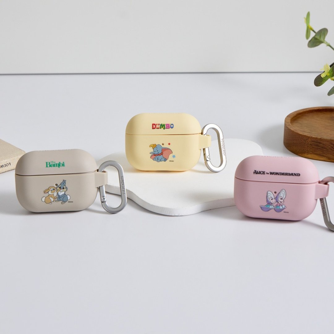 Disney 经典 - 牡蛎宝宝们强悍防摔 AirPods 保护套 - 耳机收纳 - 塑料 多色