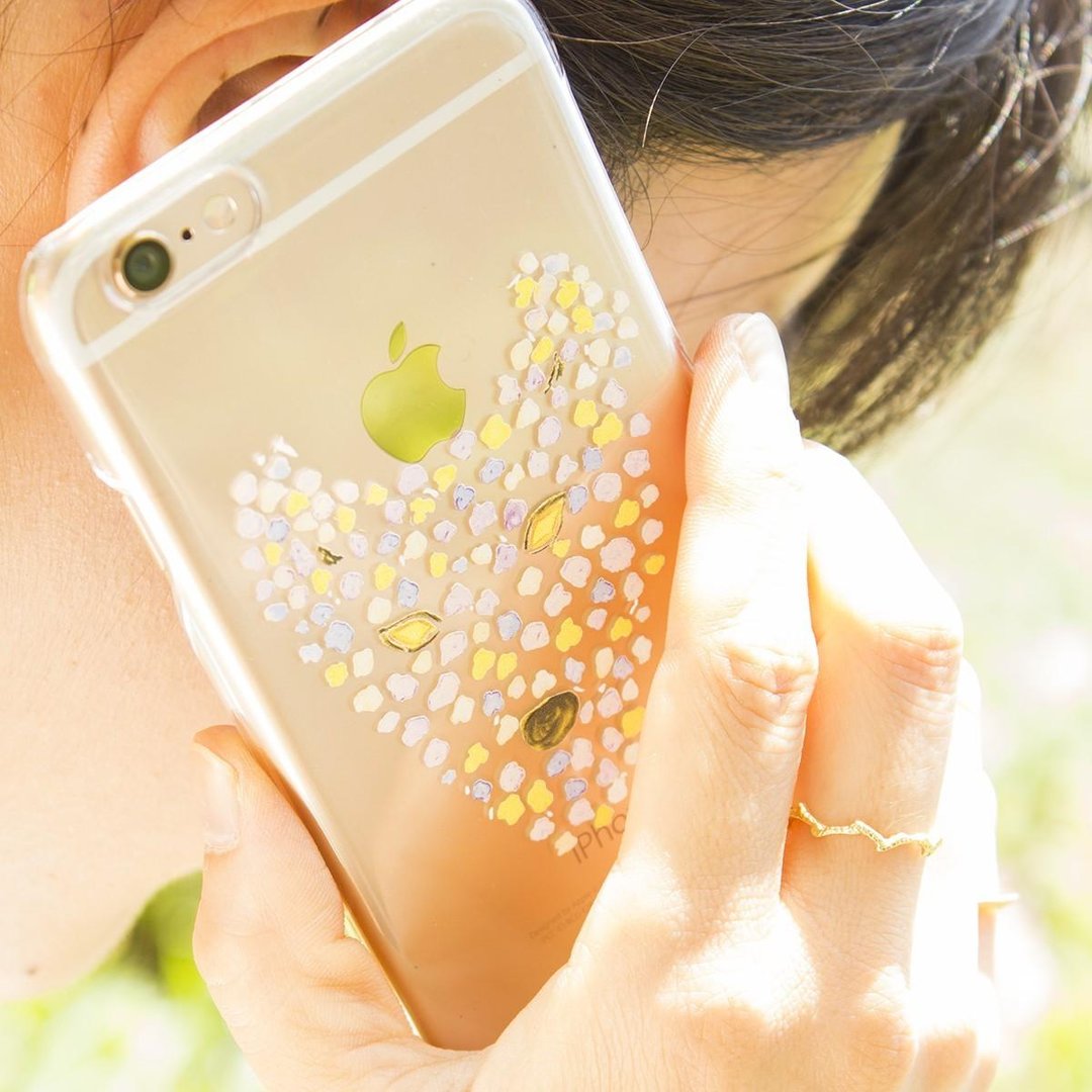 【Android】"FLOWER WOLF"　Smartphone case - 手机壳/手机套 - 塑料 透明