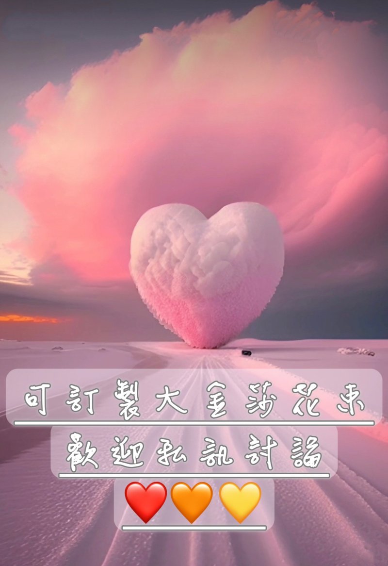 勿拍 定制化补价差 七夕 - 干燥花/捧花 - 其他材质 