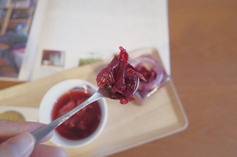 本地有机洛神花桂圆果酱 - 果酱/抹酱 - 新鲜食材 红色