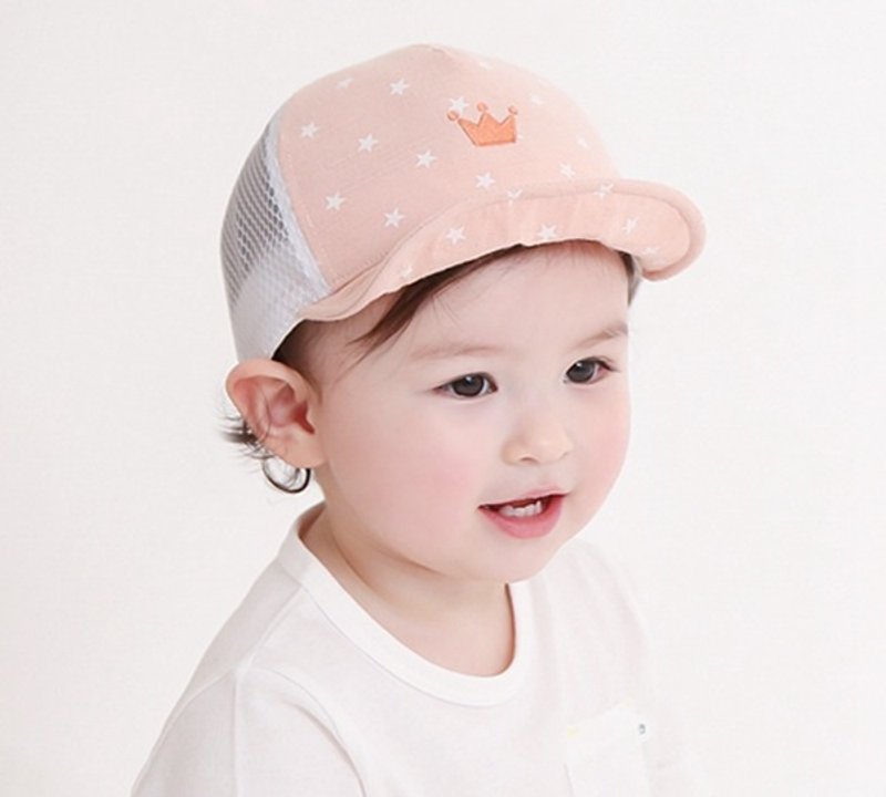 Happy Prince Hugo婴童鸭舌帽网帽 韩国制 - 围嘴/口水巾 - 棉．麻 多色