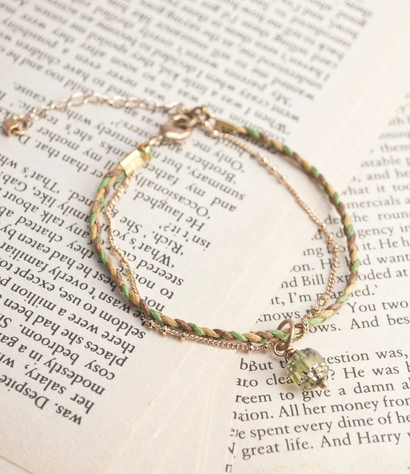 ❈La Don 拉冬❈ - 扣式手链 - 秋香 - 手链/手环 - 其他金属 卡其色