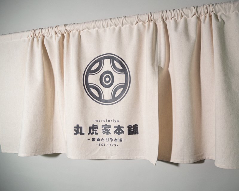 【棉麻古布专区】手工日式门帘  暖帘  尺寸颜色图案全定制 - 门帘/门牌 - 棉．麻 