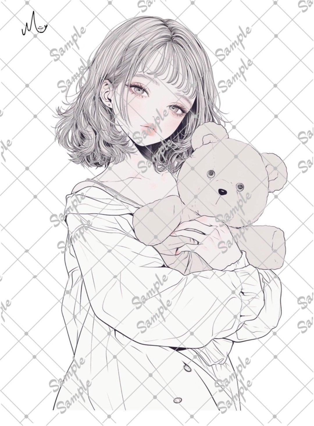 原创人物贴纸 9月新款 - 贴纸 - 纸 