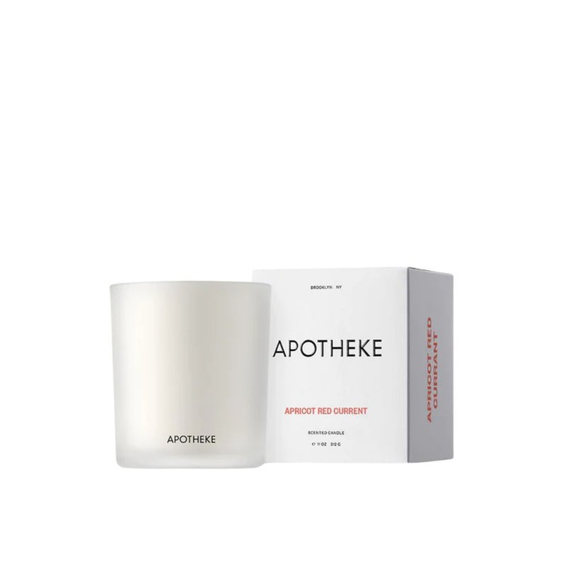 Apotheke 杏桃红醋栗香氛蜡烛【美国手工制造】 - 香薰/精油/线香 - 精油 