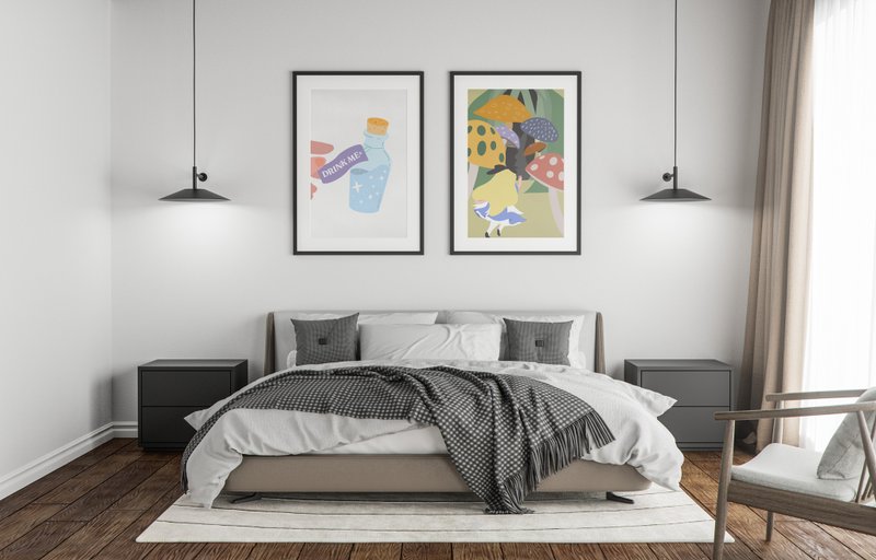 喝下我 Drink it - 海报/装饰画/版画 - 纸 多色