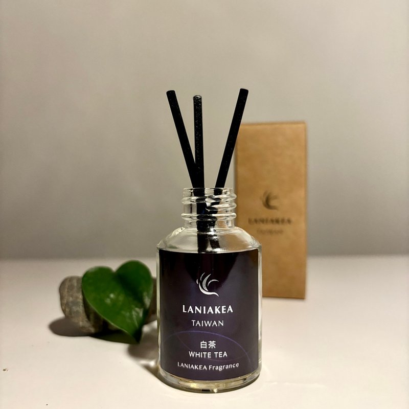 室内香氛小扩香瓶 30ml | 附6根扩香棒 | 毕业 | 老师礼物 - 香薰/精油/线香 - 玻璃 白色
