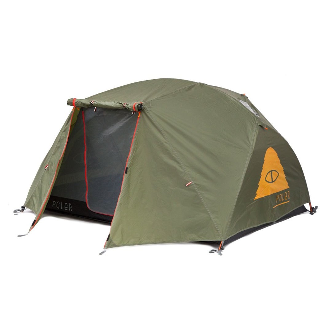 POLER TWO MAN TENT 双人帐篷 军绿色 限量商品 复刻上市 - 露营用品 - 其他材质 绿色