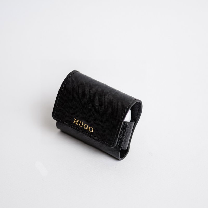 Saffiano Leather Case for AirPods Pro - 耳机收纳 - 真皮 蓝色