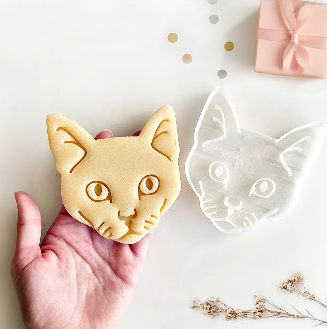 猫咪造型饼干压模 - 其他 - 塑料 