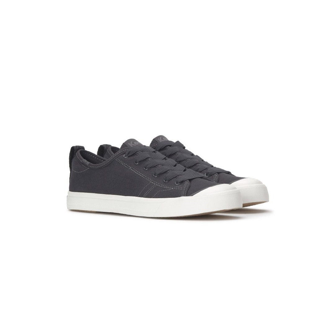 Keds CRUISE CANVAS 百搭帆布休闲鞋 玛瑙黑 WF68760 - 女款休闲鞋 - 其他材质 