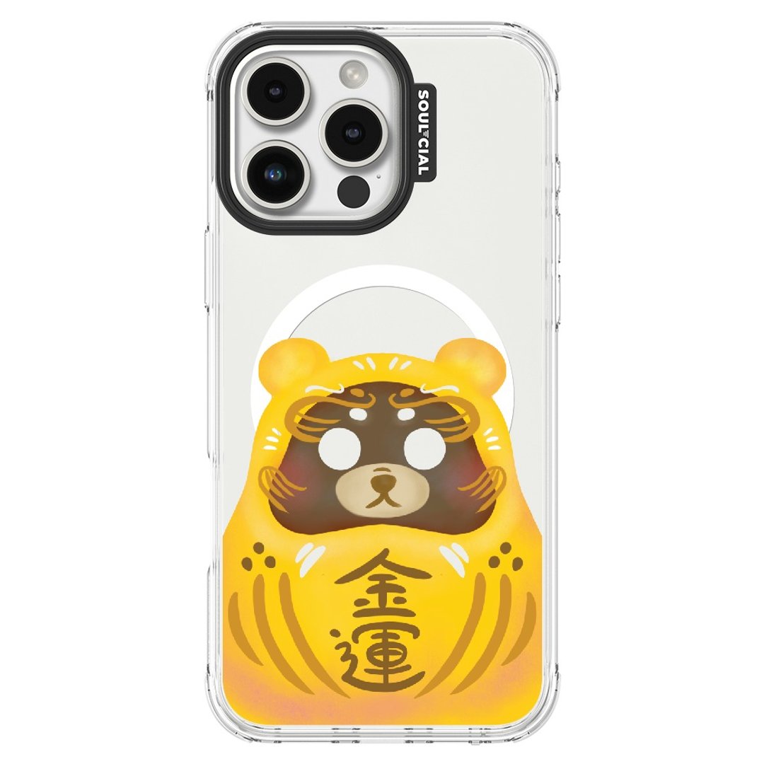 Daruma达摩－DRV Kin'Un Bear iPhone 手机壳 MagSafe 磁吸保护壳 - 手机壳/手机套 - 其他材质 