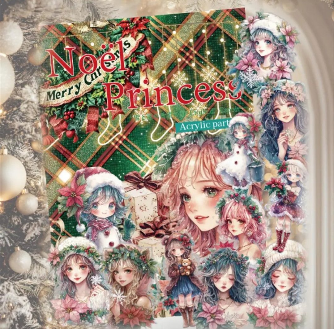 NoelPrincess 压克力零件 10种 - 零件/散装材料/工具 - 压克力 红色