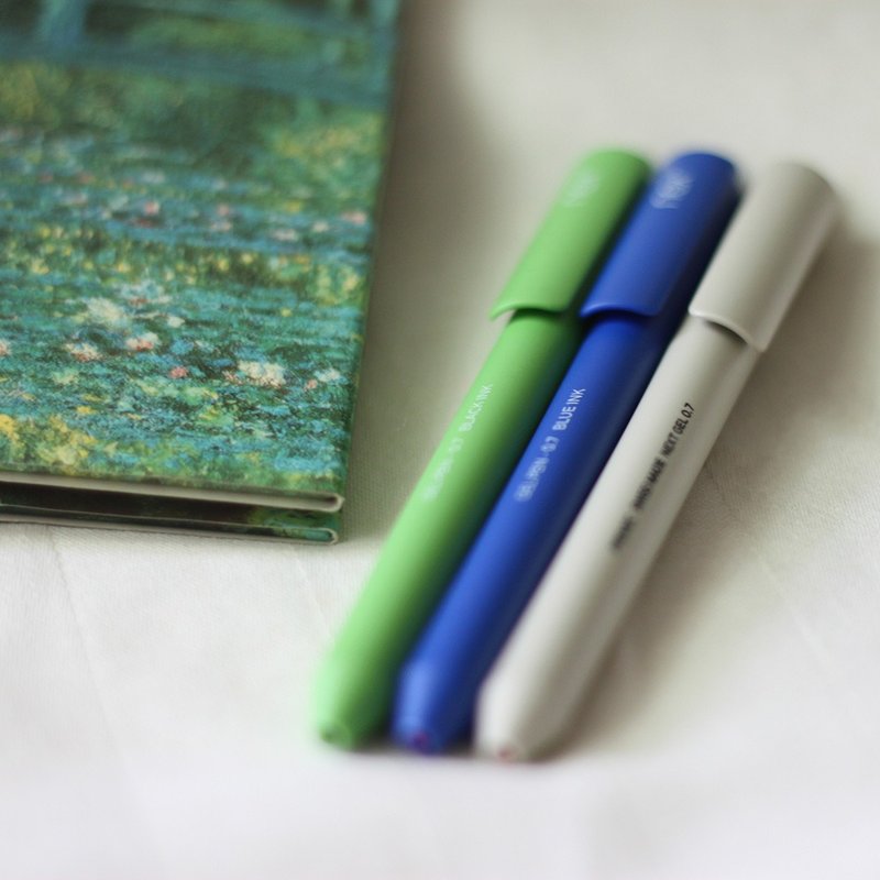 PREMEC 瑞士胶墨笔 蓝绿米 三色组合 - 其他书写用品 - 塑料 绿色