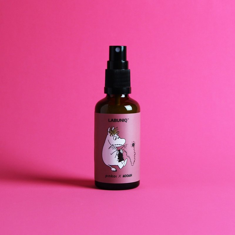 【Pinkoi x Moomin】歌妮的发香喷雾 50ml 天竺葵香氛 - 润发用品 - 其他材质 粉红色