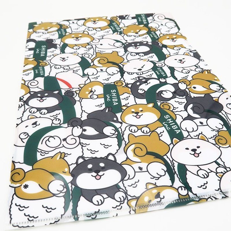 SHIBAinc SHIBE柴犬寿司 A4 尺寸 PP 胶文件夹 - 文件夹/资料夹 - 塑料 