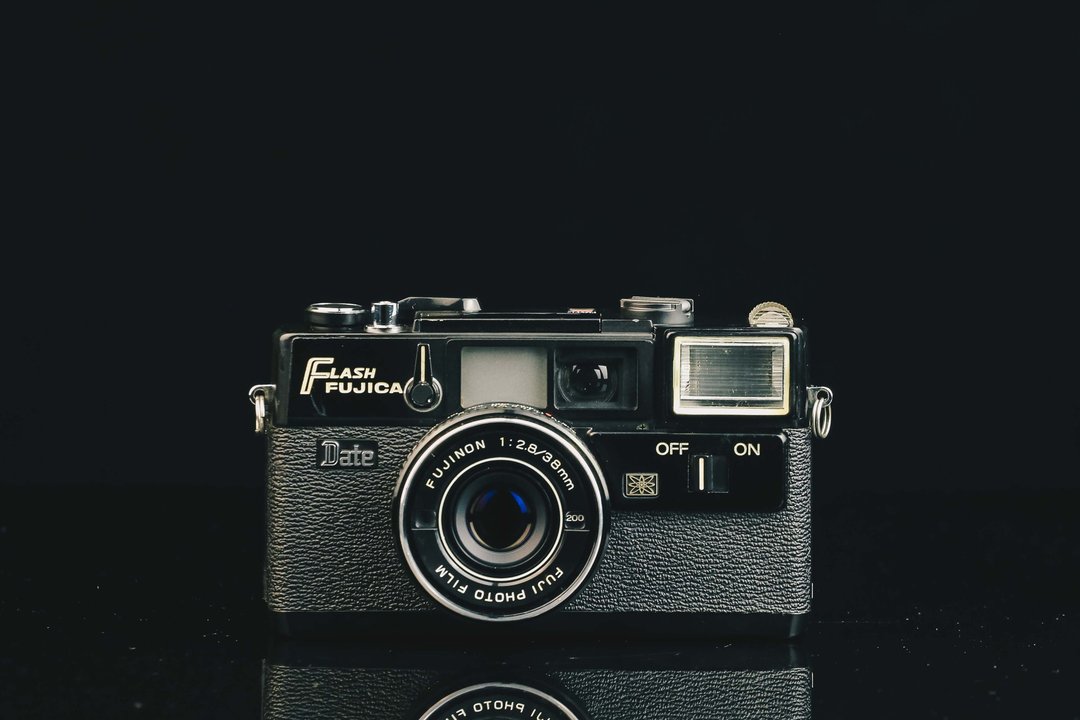 FUJICA FLASH DATE #6072 #135底片相机 - 相机 - 其他金属 黑色
