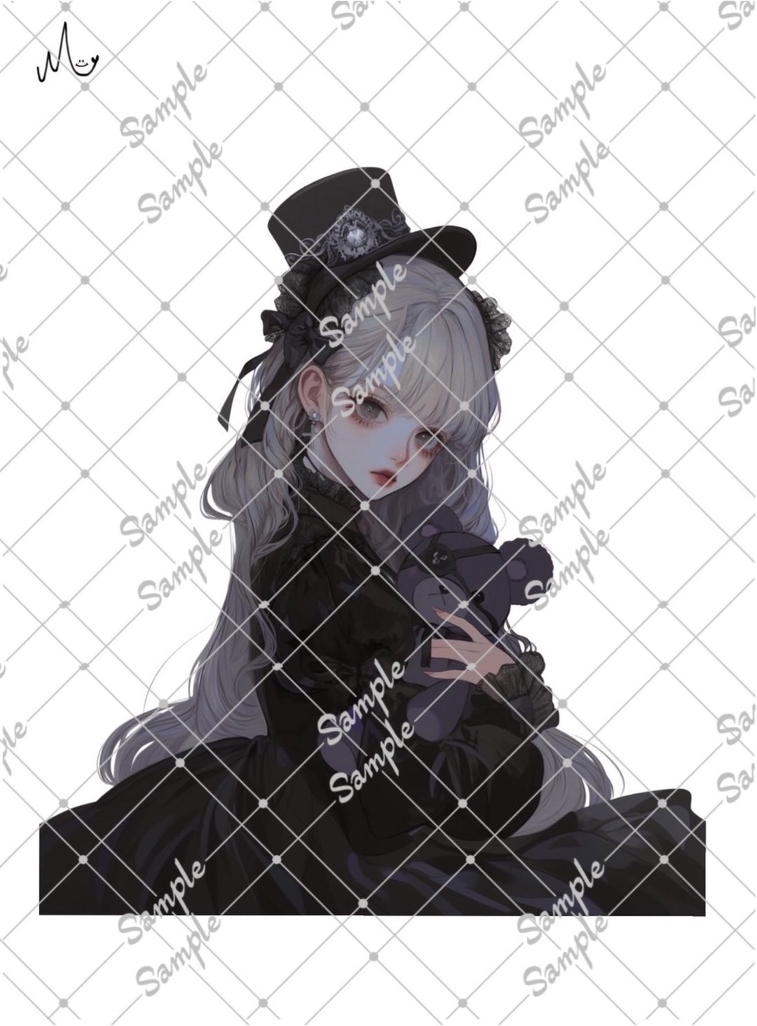 原创人物贴纸 10月新品 - 贴纸 - 纸 