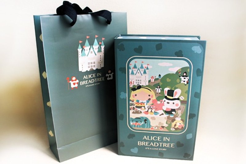 遇见幸福的童话-爱丽丝梦游仙境(芝麻/咖啡) - 蛋糕/甜点 - 新鲜食材 绿色