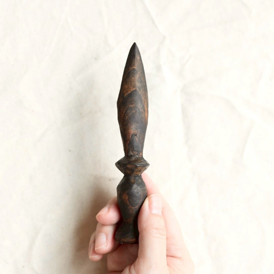 【快速出货】魔法棒匕首魔法棒能量切割小刀魔法仪式 (细) - 摆饰 - 木头 黑色