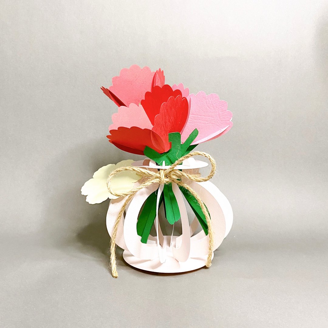 【馨花朵朵开】立体纸雕材料包 - 木工/竹艺/纸艺 - 纸 粉红色