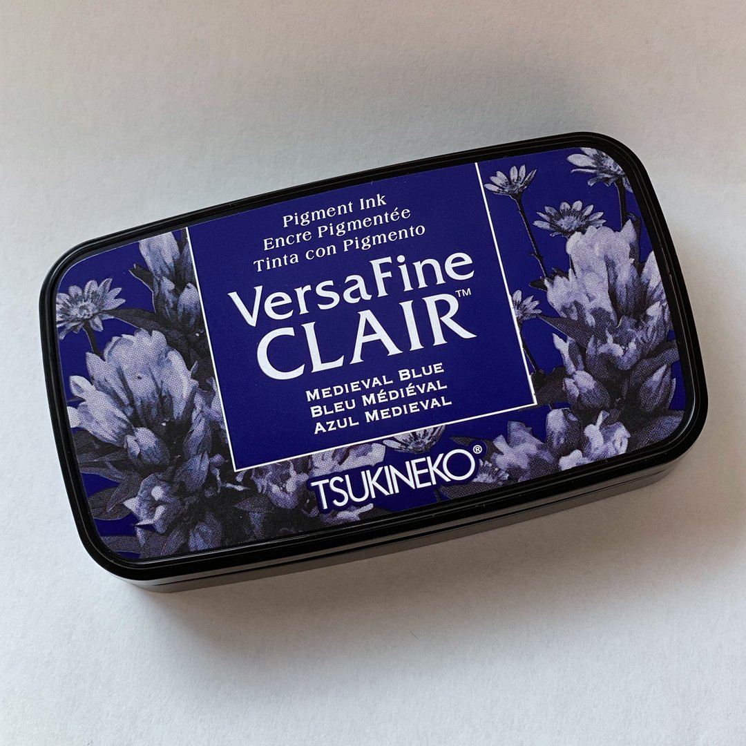 VersaFine Clair 中世纪蓝 印台 - 墨水 - 塑料 蓝色