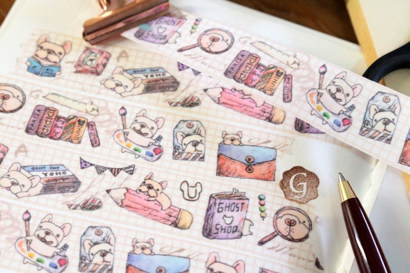 法斗文房具-和纸胶带 - 纸胶带 - 纸 