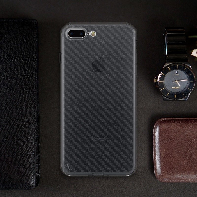 光纹几何系列【碳纤格】非满版可用iPhone 6 Plus Samsung三星,s7,s7edge 原创手机壳/保护套/防摔壳/电话壳/冰晶壳 - 手机壳/手机套 - 塑料 透明