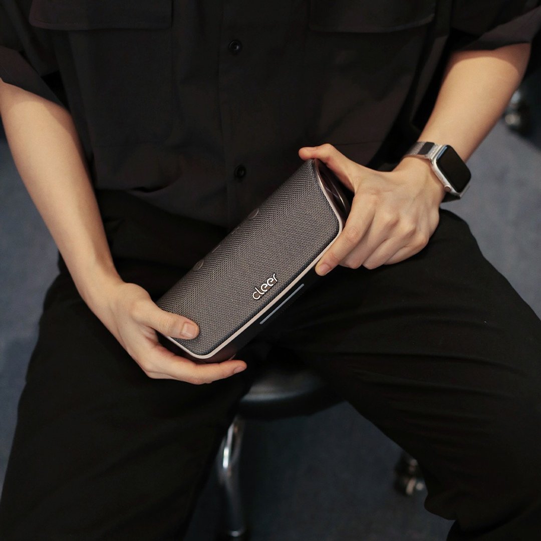 【Cleer】 SCENE 无线蓝牙喇叭-银河灰 - 扩音器/喇叭 - 塑料 