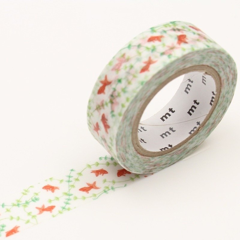 mt 和纸胶带 ex【金鱼 (MTEX1P130)】2017Summer - 纸胶带 - 塑料 多色
