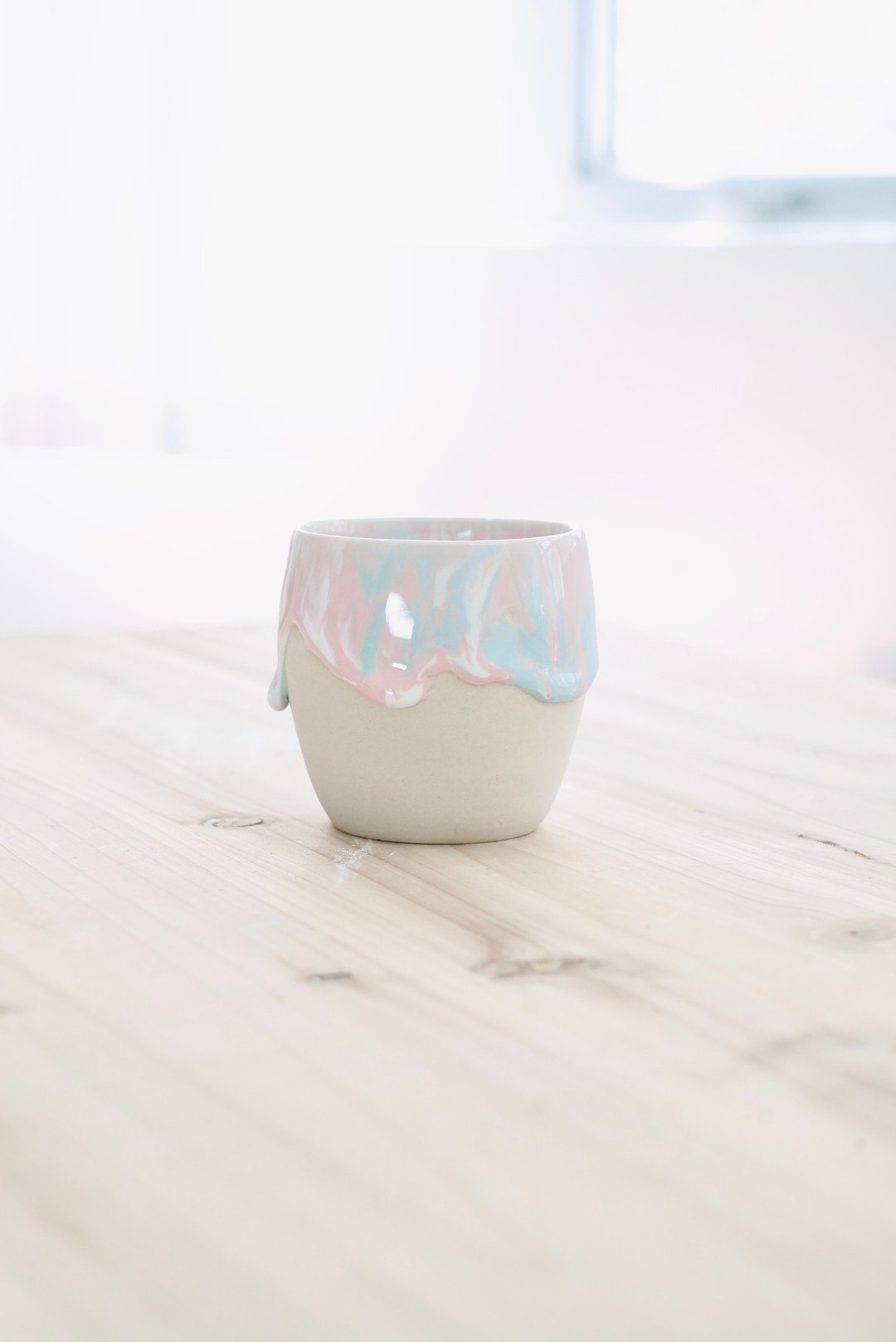 手工Yogurt釉陶杯订制 - 咖啡杯/马克杯 - 陶 