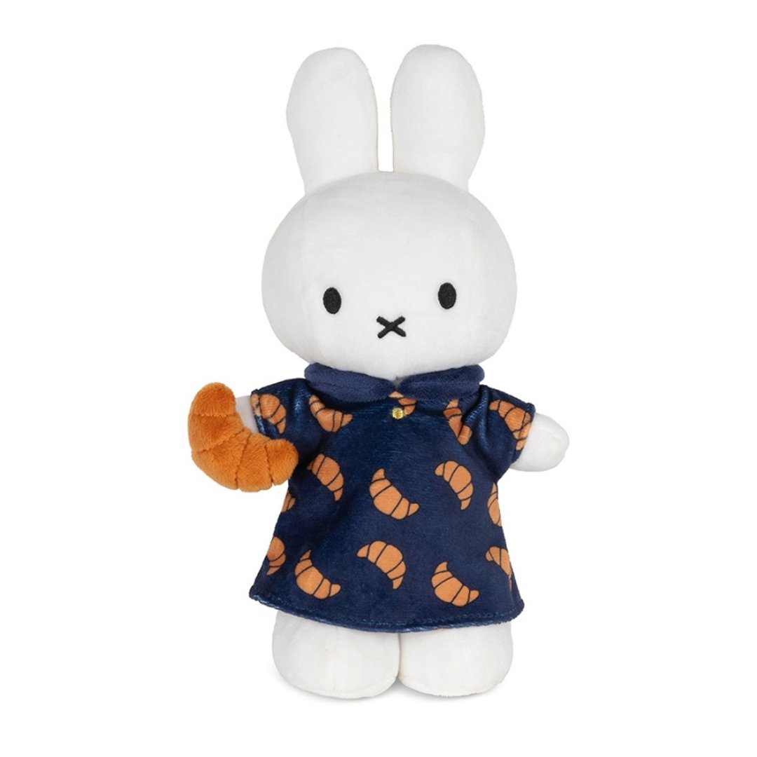 24H 出货 BON TON TOYS Miffy 米菲兔填充玩偶 - 可颂洋装 24cm - 玩偶/公仔 - 聚酯纤维 多色