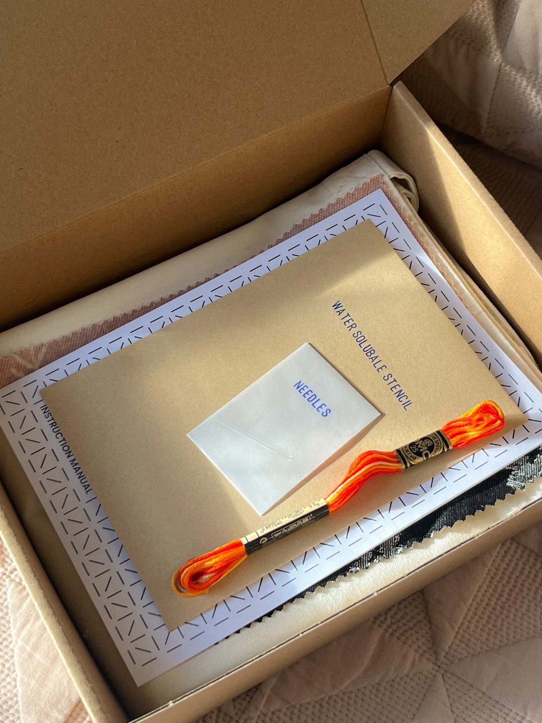 Art of Mending Kit | 缝补绣花DIY | 环保时尚 | 动手做 - 编织/刺绣/羊毛毡/裁缝 - 棉 多色