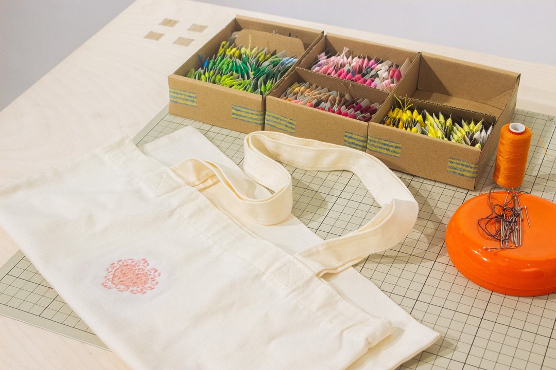 Art of Mending Kit | 缝补绣花DIY | 环保时尚 | 动手做 - 编织/刺绣/羊毛毡/裁缝 - 棉 多色