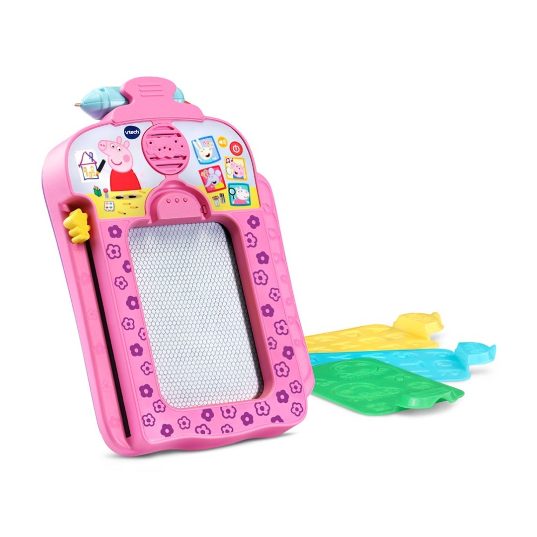 Vtech　粉红猪小妹-音乐字母感应学习画板 - 玩具/玩偶 - 塑料 