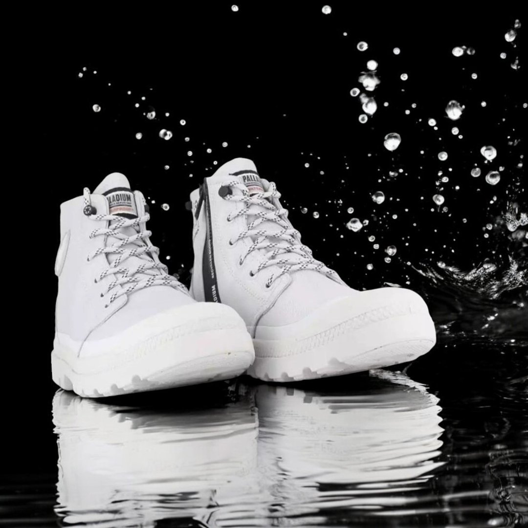 PALLADIUM PAMPA RECYCL LT+ WP+ 拉链防水靴 冰河灰 74066 - 雨鞋/雨靴 - 其他材质 多色