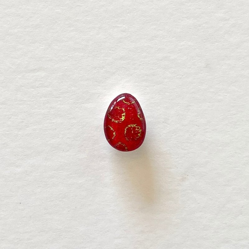 ```
蚀刻铜版画碎片胸针 #0004 - 胸针 - 树脂 黄色
