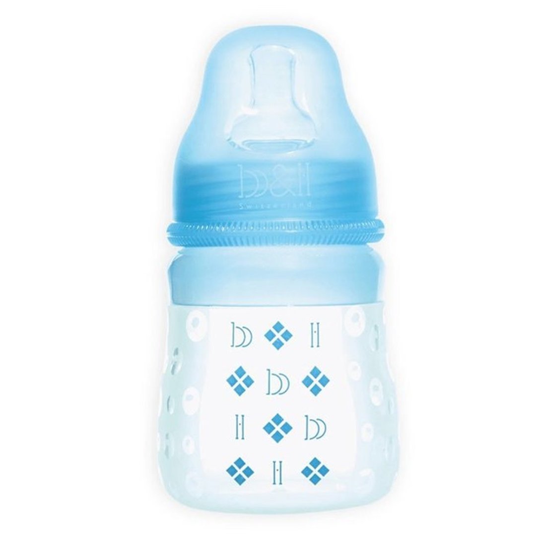 b&h 宽口径仿母乳排气硅胶奶樽 140ml - 奶瓶/奶嘴 - 硅胶 透明