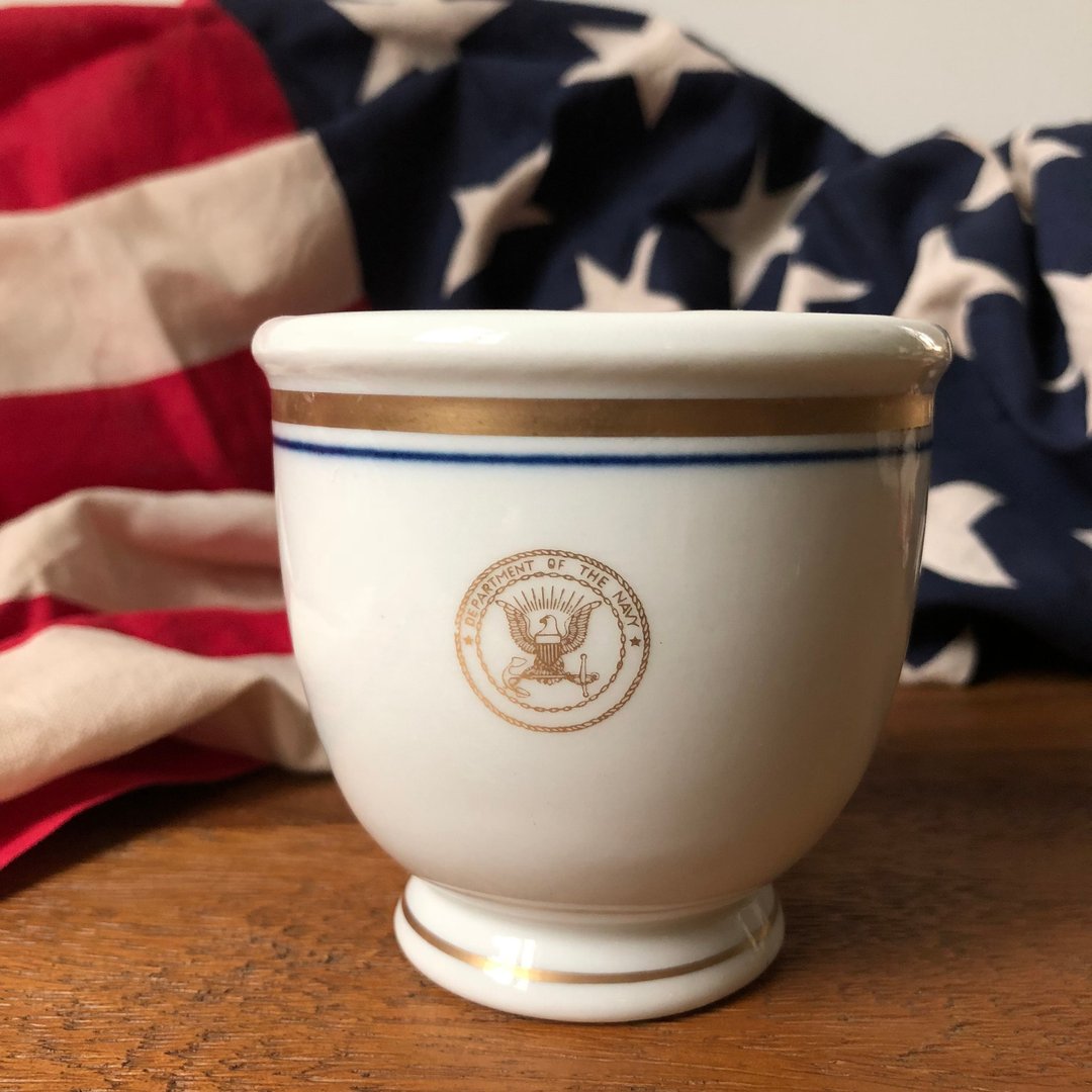 Vintage US Navy 美国海军陶瓷杯 - 其他杯子 - 陶 