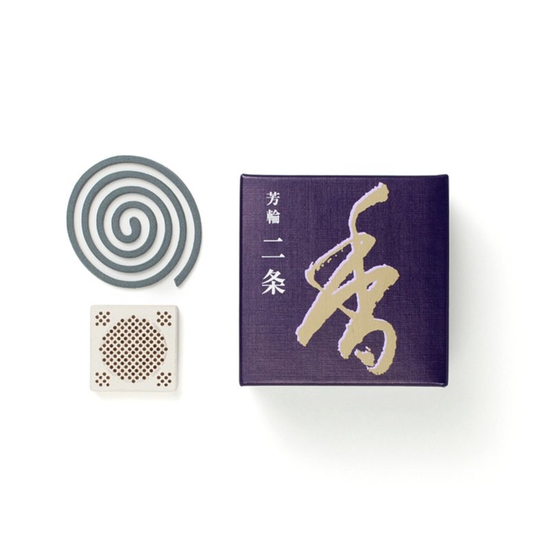 芳轮 盘香 二条 Nijo【日本松荣堂 Horin芳轮系列】 - 香薰/精油/线香 - 浓缩/萃取物 