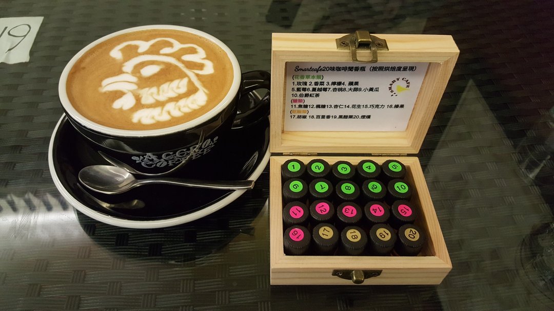2026 台湾原创 Smartcafe20 味咖啡闻香练习瓶 手冲咖啡 - 咖啡壶/周边 - 木头 咖啡色