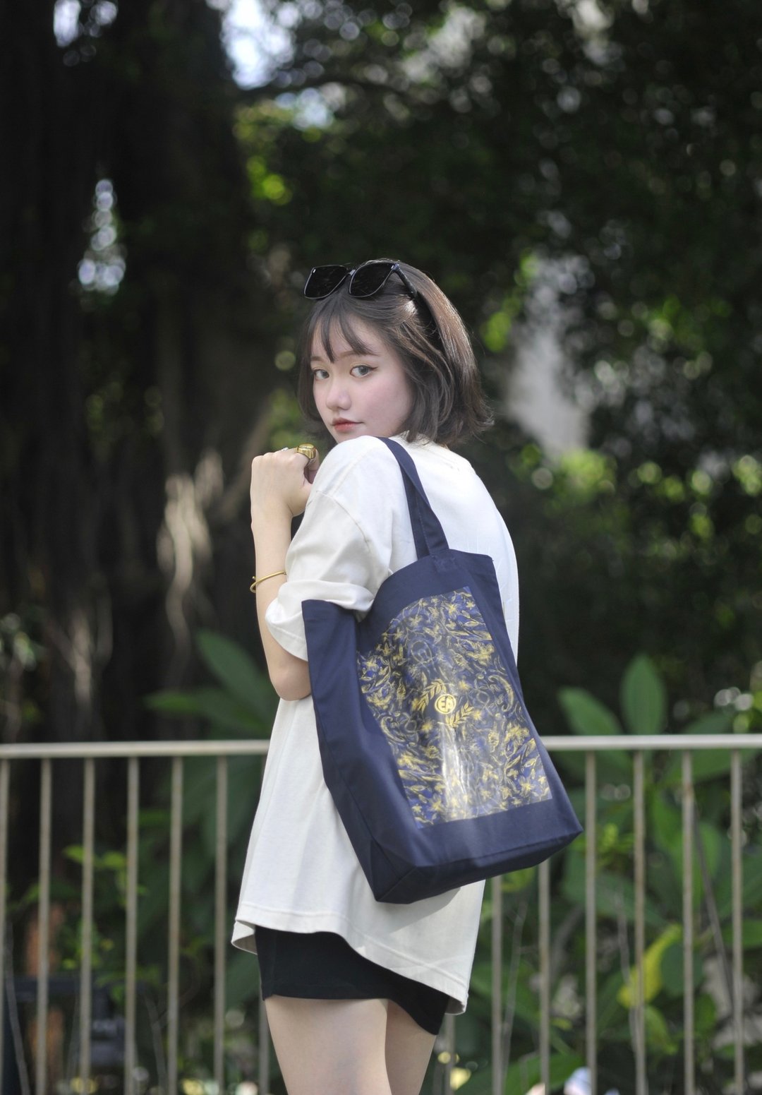 eoabag-01 |  Ascension Garden - 手提包/手提袋 - 棉．麻 