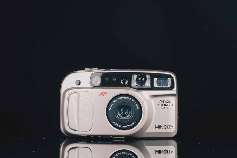 MINOLTA RIVA ZOOM 70 DATE #7028 #135底片相机 - 相机 - 其他金属 黑色