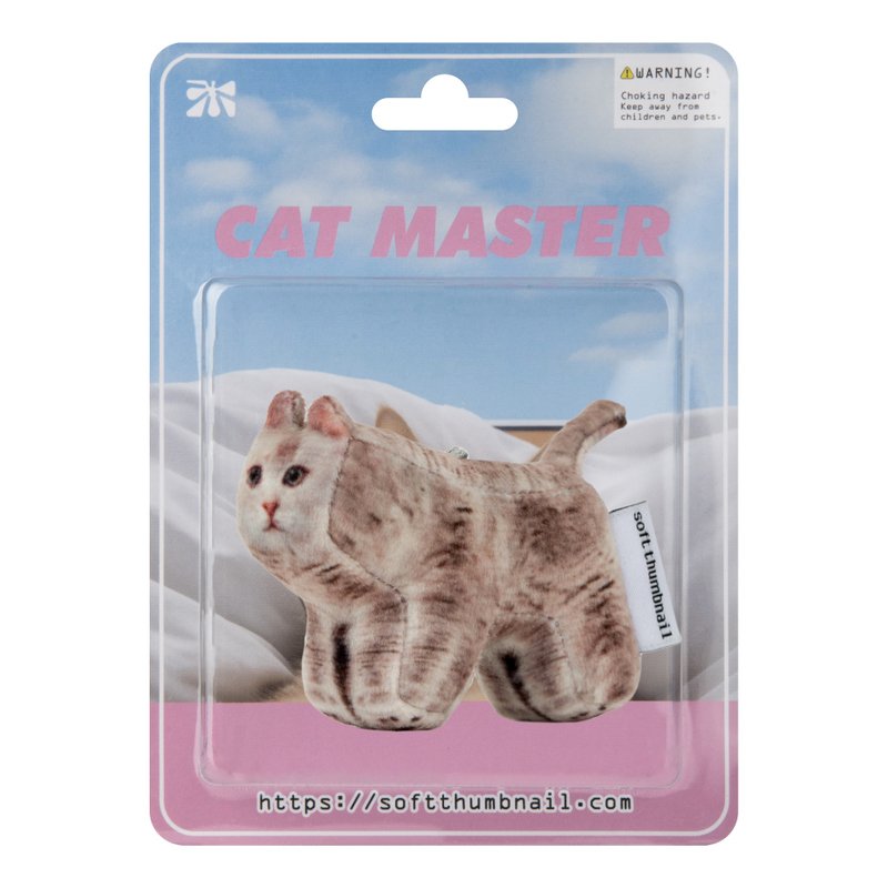 摩卡，英国短毛猫 - 钥匙链/钥匙包 - 其他材质 多色