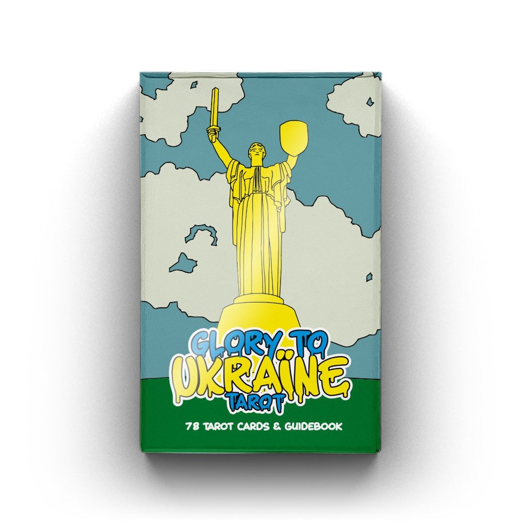 Glory to Ukraine Tarot, 78 cards Tarot deck - 桌游/玩具 - 纸 